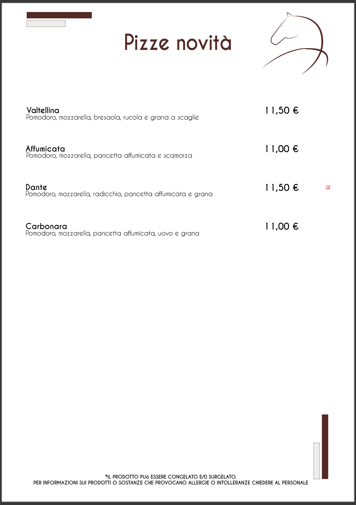 pizze novità