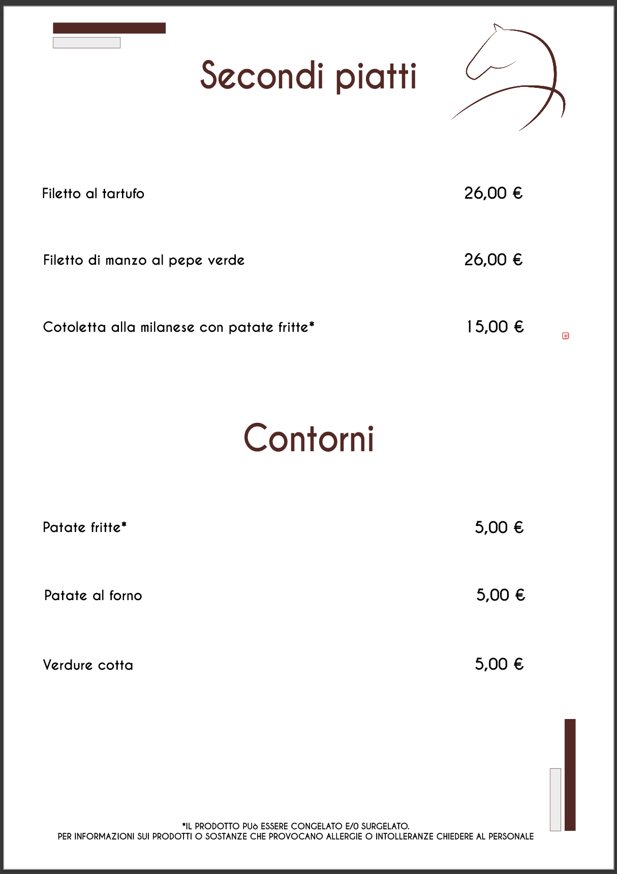 secondi piatti